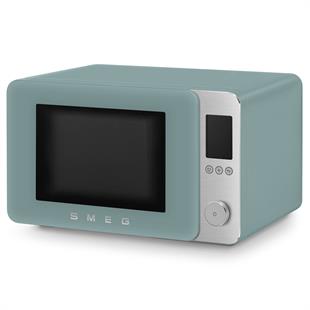 SMEG MOC02EGMEU RETRO SİYAH TEGZAHÜSTÜ KOMBİ MİKRODALGA