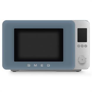 SMEG MOC02SBMEU RETRO FIRTINA MAVİSİ TEGZAHÜSTÜ KOMBİ MİKRODALGA
