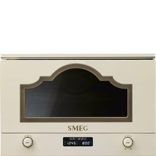 SMEG MP722PO CORTINA KREM (RUSTİK ESTETİK) MİKRODALGA 