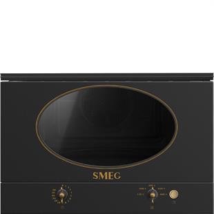 SMEG MP822NA COLONIAL ANTRASİT MİKRODALGA