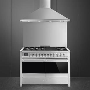 Smeg Opera A4-81 Çelik Kuzine Fırın 120 Cm