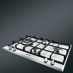 SMEG P261XGH KLASİK ÇELİK GAZLI OCAK