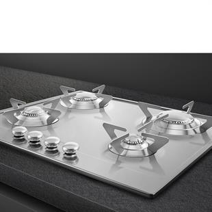 SMEG P64ES PİANO DESİGN ÇELİK GAZLI OCAK