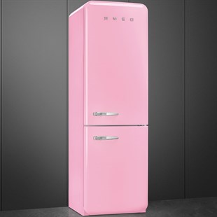 SMEG PEMBE BUZDOLABI FAB32RPK5  /  FAB32LPK5