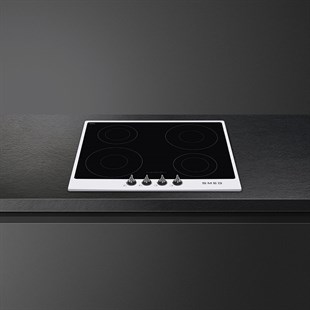 SMEG PI964B LİNEA VICTORIA BEYAZ İNDÜKSİYONLU OCAK
