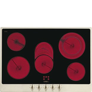 SMEG P875PO COLONIAL KREM ELEKTİRİKLİ OCAK