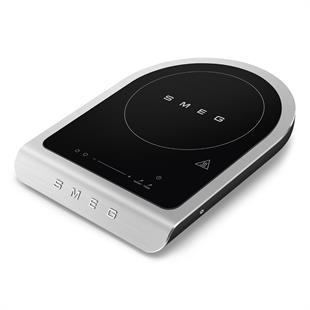 SMEG PIC01BLMEU RETRO SİYAH İNDÜKSİYONLU TAŞINIR OCAK