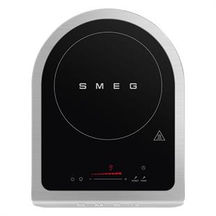 SMEG PIC01EGMEU RETRO ZÜMRÜT YEŞİLİ İNDÜKSİYONLU TAŞINIR OCAK