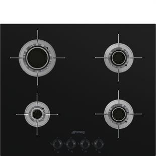 SMEG PVL664CN DOLCE STİL NOVO SİYAH GAZLI OCAK