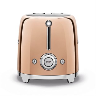 SMEG ROSE GOLD/BAKIR RENK EKMEK KIZARTMA MAKİNESİ TSF01RGEU