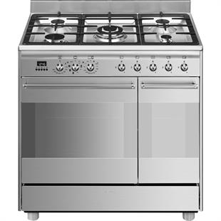 SMEG SCB92MX8 KLASİK ÇELİK KUZİNE FIRIN