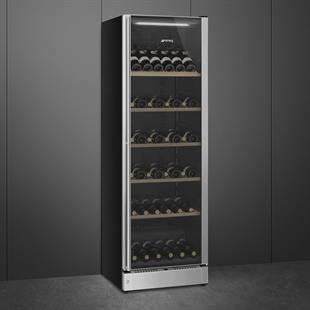 SMEG SCV115G-GS KLASİK SOLO ŞARAP SOĞUTUCU DOLAP