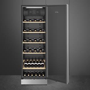 SMEG SCV115G-GS KLASİK SOLO ŞARAP SOĞUTUCU DOLAP