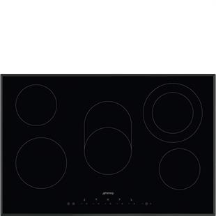 SMEG SE385EMTB LİNEA SİYAH CAM SERAMİK ANKASTRE ELEKTRİKLİ OCAK