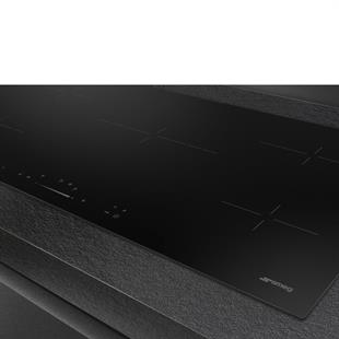 SMEG SE495ETD LİNEA SİYAH CAM SERAMİK ANKASTRE ELEKTRİKLİ OCAK