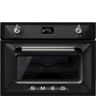 SMEG SO4902M1N VICTORIA SİYAH KOMBİ MİKRODALGA FIRIN
