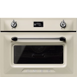 SMEG SO4902M1P VICTORIA KREM KOMBİ MİKRODALGA FIRIN