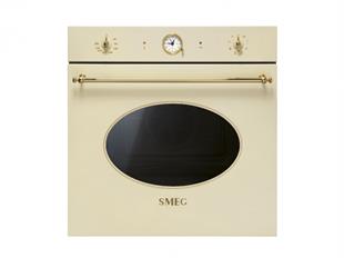 SMEG SFP68C1TP COLONİAL KREM PİRİNÇ ESTETİK PİROLİTİK FIRIN
