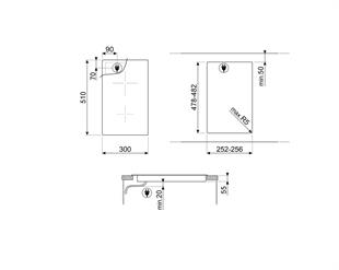 SMEG SI2321D LİNEA SİYAH ANKASTRE İNDÜKSİYONLU OCAK