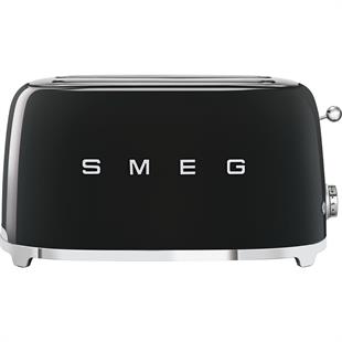 SMEG 4 DİLİMLİ SİYAH EKMEK KIZARTMA MAKİNESİ TSF02BLEU