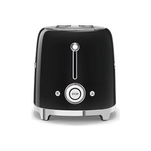 SMEG 4 DİLİMLİ SİYAH EKMEK KIZARTMA MAKİNESİ TSF02BLEU