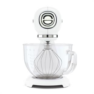 SMEG SMF13WHEU RETRO BEYAZ HAMUR KARIŞTIRMA MAKİNESİ CAM KASELİ