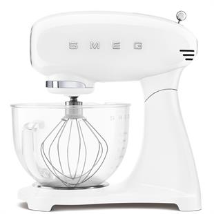 SMEG SMF13WHEU RETRO BEYAZ HAMUR KARIŞTIRMA MAKİNESİ CAM KASELİ