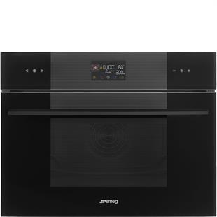 SMEG SO4102M1B3 LİNEA GALİLEO SPEEDWAVEXL DEEP BLACK KOMBİ MİKRODALGALI FIRIN