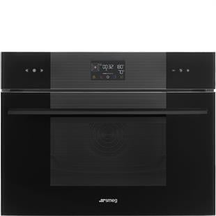 SMEG SO4102S3B3 LİNEA GALİLEO STEAM100 DEEP BLACK KOMBİ BUHARLI FIRIN
