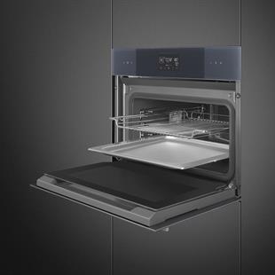 SMEG SO4102S3G LİNEA GALİLEO STEAM100 NEPTUNE GREY KOMBİ BUHARLI FIRIN