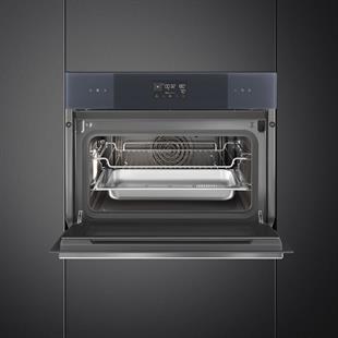 SMEG SO4102S3G LİNEA GALİLEO STEAM100 NEPTUNE GREY KOMBİ BUHARLI FIRIN