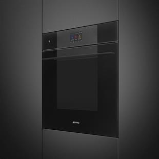 SMEG SO6104APB3 LİNEA GALİLEO OMNİCHEF DEEP BLACK BUHARLI VE MİKRODALGALI FIRIN