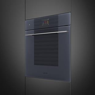 SMEG SO6104APG LİNEA GALİLEO OMNİCHEF NEPTUNE GREY BUHARLI VE MİKRODALGALI FIRIN