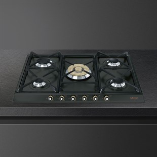 SMEG SR775AO CORTINA ANTRASİT (RUSTİK ESTETİK) GAZLI OCAK