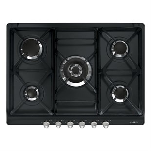 SMEG SR775AS CORTINA ANTRASİT (MAT GÜMÜŞ ESTETİK) GAZLI OCAK
