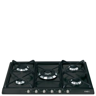 SMEG SR775AS CORTINA ANTRASİT (MAT GÜMÜŞ ESTETİK) GAZLI OCAK