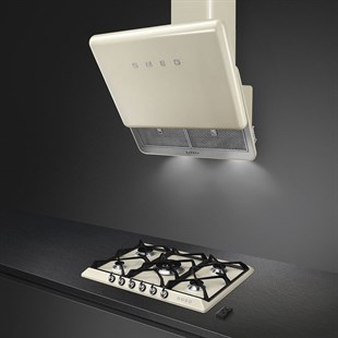 SMEG SR975PGH LİNEA VICTORIA KREM GAZLI OCAK