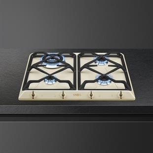 SMEG SRV864POGH COLONİAL KREM GAZLI OCAK