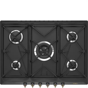 SMEG SRV876AOGH COLONİAL ANTRASİT GAZLI OCAK