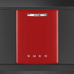 SMEG STFABRD3 RETRO TAM ANKASTRE KIRMIZI BULAŞIK MAKİNESİ