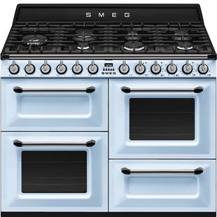 SMEG TR4110AZ Victoria Pastel Mavi  110cm Kuzine Fırın