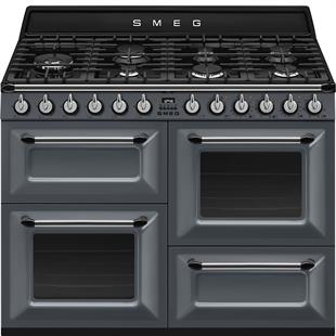 SMEG TR4110GR VİCTORİA BARUT GRİSİ KUZİNE FIRIN