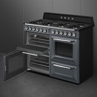 SMEG TR4110GR VİCTORİA BARUT GRİSİ KUZİNE FIRIN