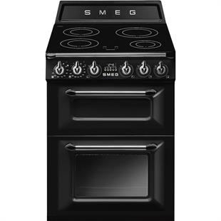 SMEG TR62IBL2 VİCTORİA SİYAH İNDÜKSİYONLU KUZİNE FIRIN
