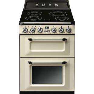 SMEG TR62IP2 VİCTORİA KREM İNDÜKSİYONLU KUZİNE FIRIN