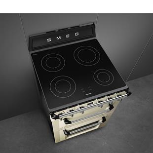 SMEG TR62IP2 VİCTORİA KREM İNDÜKSİYONLU KUZİNE FIRIN