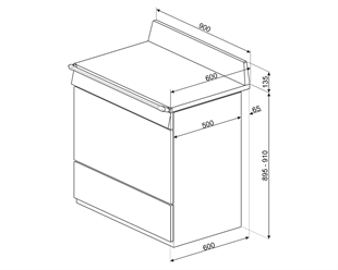 SMEG TR90BL2 VİCTORİA SİYAH 90 CM KUZİNE FIRIN