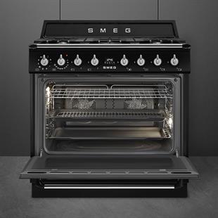 SMEG TR90GMBL VİCTORİA SİYAH KUZİNE FIRIN