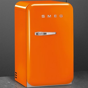 SMEG TURUNCU BUZDOLABI FAB5ROR FAB5LOR