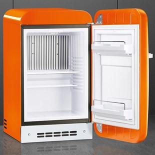 SMEG TURUNCU BUZDOLABI FAB5ROR FAB5LOR